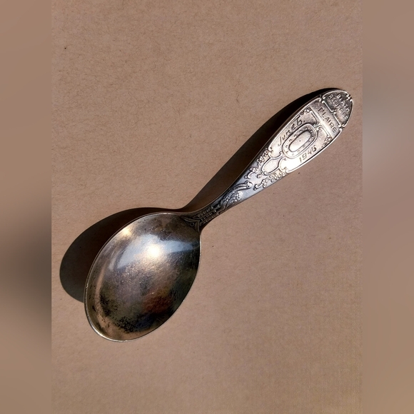Silver Sterling Baby Spoon - Picture 11 of 15